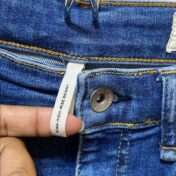 RAG & BONE Nina high-rise skinny jeans Size 27 - Picture 5 of 5